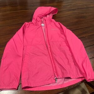Columbia Kids Bright Pink Raincoat